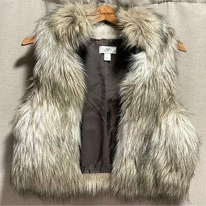 Loft Faux Fur Vest